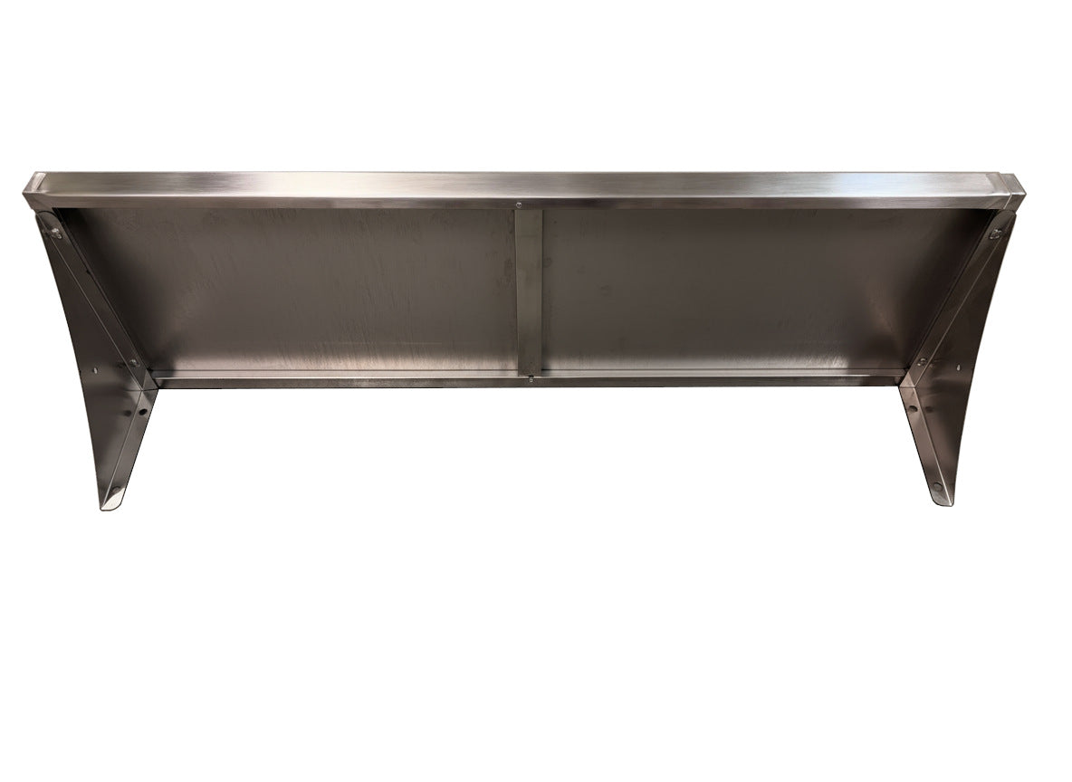 rvs-wandplank