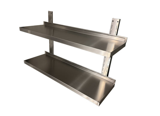 Stainless steel wall cabinets & shelves